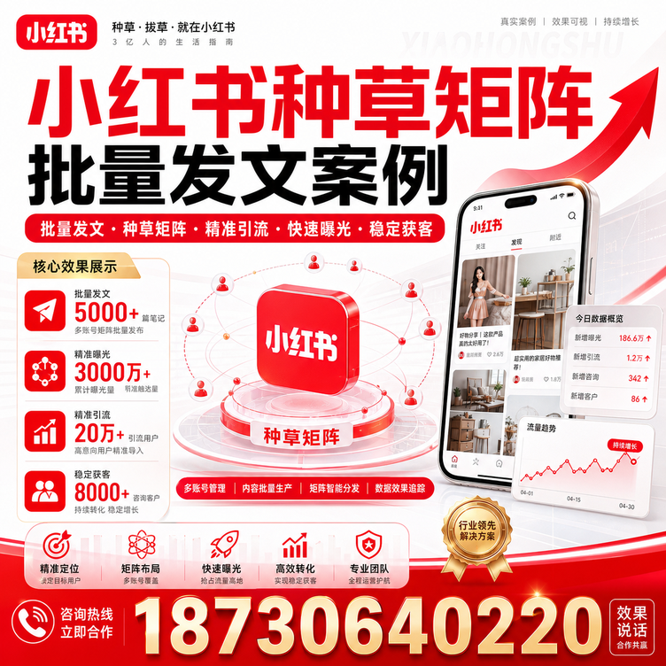 连云港小红书种草矩阵批量发文案例